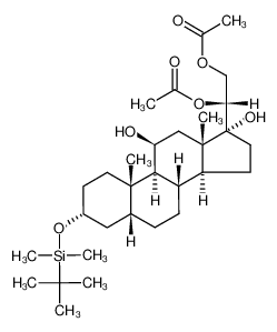 95826-66-7 spectrum, 20β-cortol 3-tert-butyldimethylsilyl ether 20,21-diacetate