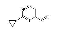 2-Cyclopropylpyrimidine-4-carbaldehyde 948549-81-3