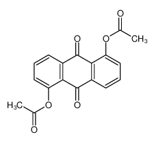 1747-93-9 spectrum, (5-acetyloxy-9,10-dioxoanthracen-1-yl) acetate