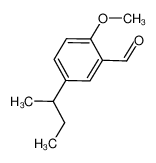 5-butan-2-yl-2-methoxybenzaldehyde 145742-40-1