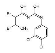 61439-22-3 structure, C11H10Br2Cl2N2O2