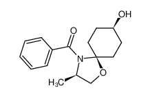 387819-51-4 cis-(3R)-4-benzoyl-3-methyl-1-oxa-4-azaspiro[4.5]decane-8-ol