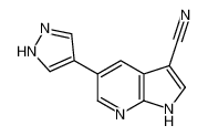 5-(1H-吡唑-4-基)-1H-吡咯并[2,3-B]吡啶-3-甲腈