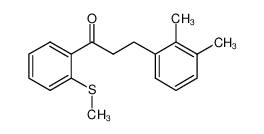 3-(2,3-二甲基苯基)-1-[2-(甲硫基)苯基]-1-丙酮