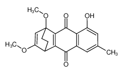 139565-30-3 spectrum, 1,4-dihydro-1,3-dimethoxy-8-hydroxy-6-methyl-1,4-ethano-9,10-anthraquinone