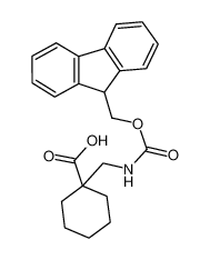 1-[(9H-fluoren-9-ylmethoxycarbonylamino)methyl]cyclohexane-1-carboxylic acid 220145-22-2