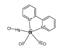 22257-91-6 structure, C13H8Cl2HgN2O3W++