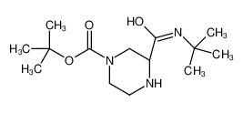 2-Methyl-2-propanyl (3R)-3-[(2-methyl-2-propanyl)carbamoyl]-1-pip erazinecarboxylate 171866-36-7