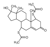 2205-73-4 structure, C24H34O4S2