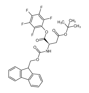 N-[芴甲氧羰基]-D-天冬氨酸 4-叔丁基 1-(五氟苯基)酯