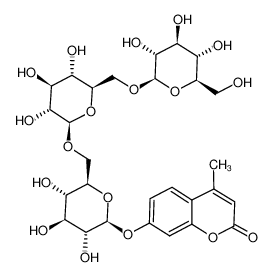 其他 化学试剂 芳香化合物 4-甲基香豆素基-β-d-龙胆三糖苷