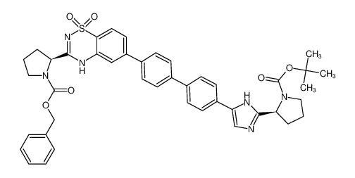 1446139-34-9 structure, C43H44N6O6S