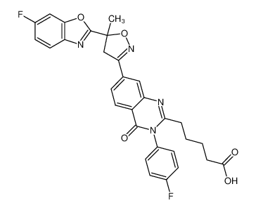 1373275-27-4 structure, C30H24F2N4O5