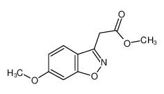 methyl 2-(6-methoxy-1,2-benzoxazol-3-yl)acetate 34173-01-8