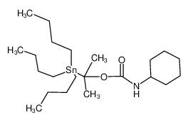 136052-28-3 2-tributylstannylpropyl N-cyclohexylcarbamate