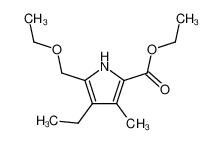 100523-25-9 spectrum, 5-ethoxymethyl-4-ethyl-3-methyl-pyrrole-2-carboxylic acid ethyl ester