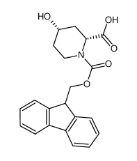 (2R,4S)-1-(((9H-Fluoren-9-yl)methoxy)carbonyl)-4-hydroxypiperidine-2-carboxylic acid 917099-02-6