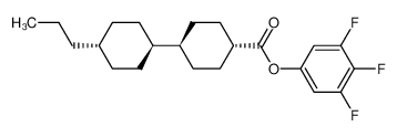 (3,4,5-trifluorophenyl) 4-(4-propylcyclohexyl)cyclohexane-1-carboxylate 132123-45-6