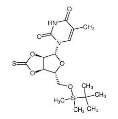 119794-54-6 structure, C17H26N2O6SSi