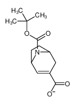 1204809-89-1 8-[(2-methylpropan-2-yl)oxycarbonyl]-8-azabicyclo[3.2.1]oct-3-ene-3-carboxylate