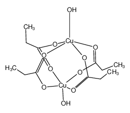 1123725-02-9 structure, C12H22Cu2O10