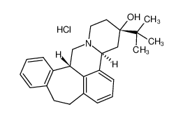 55528-07-9 structure, C25H32ClNO