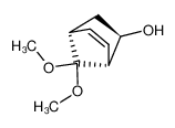 64145-55-7 spectrum, (+/-)-(1S,2S,4S)-7,7-dimethoxybicyclo[2.2.1]hept-5-en-2-ol