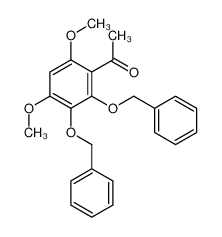 89456-13-3 spectrum, 1-[4,6-dimethoxy-2,3-bis(phenylmethoxy)phenyl]ethanone