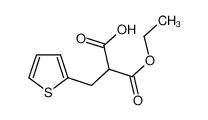 3-ethoxy-3-oxo-2-(thiophen-2-ylmethyl)propanoic acid 143468-96-6