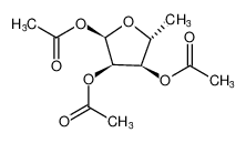 (2R,3R,4R,5R)-5-methyltetrahydrofuran-2,3,4-triyl triacetate 76497-54-6