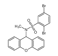 6320-56-5 structure, C20H15Br2NO3S