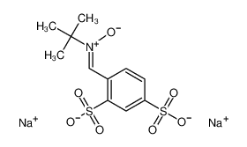 4-[[(1,1-二甲基乙基)氧化亚氨基]甲基]-1,3-苯二磺酸二钠