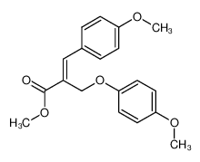 214000-06-3 (E)-2-(4-Methoxy-phenoxymethyl)-3-(4-methoxy-phenyl)-acrylic acid methyl ester