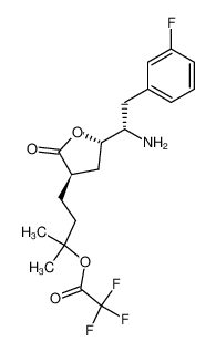 1026721-04-9 structure, C19H23F4NO4