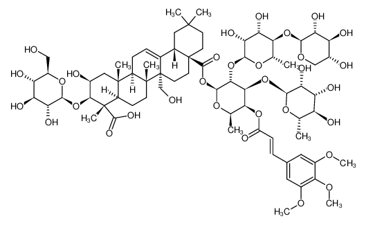 1078708-72-1 structure, C71H106O32