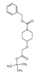 t-Butyl 2-(1-benzyloxycarbonyl-4-piperidyl)oxyacetate 144412-43-1