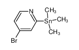 (4-bromopyridin-2-yl)-trimethylstannane 1008750-09-1