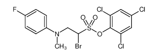 1352622-02-6 structure, C15H12BrCl3FNO3S