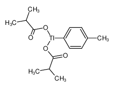 125688-40-6 p-toluyl thallium(III) diisobutyrate