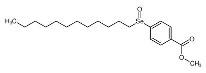 295315-84-3 methyl 4-(dodecylseleninyl)benzoate