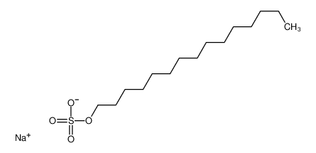 68955-19-1 structure, C15H31NaO4S