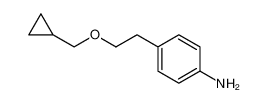 890704-23-1 para-[2-(cyclopropylmethoxy)ethyl] aniline