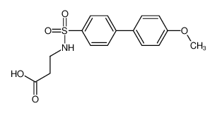 N-[(4'-Methoxy-4-biphenylyl)sulfonyl]-β-alanine 885269-51-2