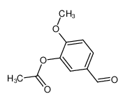 5-甲酰基-2-甲氧基苯基 乙酸酯