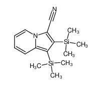 87277-12-1 spectrum, 1,2-di(trimethylsilyl)-3-cyanoindolizine