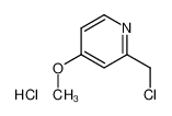 2-(chloromethyl)-4-methoxypyridine,hydrochloride 62734-08-1