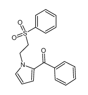 87549-05-1 1-(2-phenylsulfonylethyl)-2-benzoylpyrrole