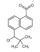 1-(1-chloro-2,2-dimethylpropyl)-5-nitronaphthalene 89727-59-3