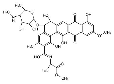 150134-46-6 structure, C36H38N2O14