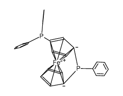 105019-26-9 structure, C28H17FeP2